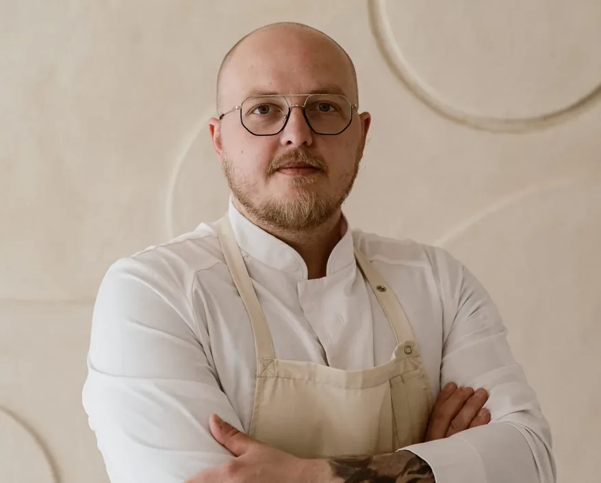 Piotr Ślusarz, szef kuchni restauracji Mimosa
